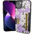 thumbnail image 1 of Smartish iPhone 15 Plus Wallet Case - Wallet Slayer Vol. 2 [Slim + Protective] Credit Card Holder with Kickstand - Very Cherry Blossom, 1 of 6
