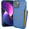 thumbnail image 1 of Smartish iPhone 15 Wallet Case - Wallet Slayer Vol. 1 [Slim + Protective] Credit Card Holder - Blues on the Green, 1 of 6