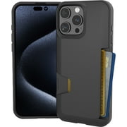 Smartish® iPhone 16 Pro Max Wallet Case - Wallet Slayer Vol. 1 [Slim + Protective] Credit Card Holder - Drop Tested Hidden Card Slot Cover Compatible with Apple