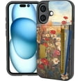 thumbnail image 1 of Smartish® iPhone 16 Wallet Case - Wallet Slayer Vol. 2 [Slim + Protective] Credit Card Holder w/Kickstand - Drop Tested Hidden Card Slot Cover Compatible w/Apple iPhone 16 - Wildflower Fields, 1 of 6