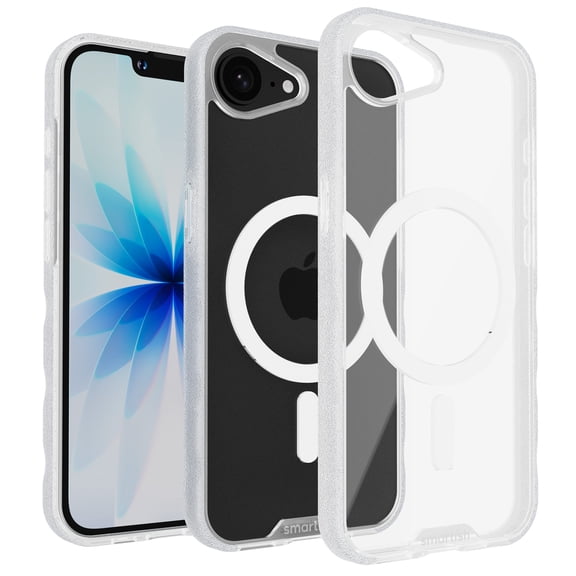 Smartish iPhone 17e/16e Clear Case - Gripmunk Protective Slim Anti-Yellowing Cover - Clear