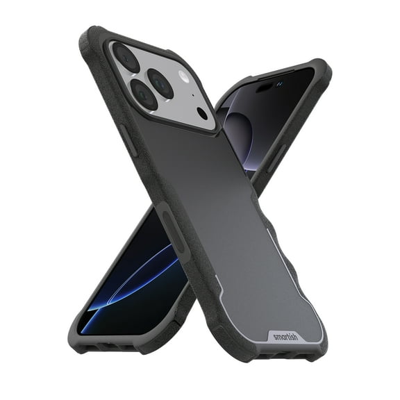 Smartish® iPhone 17 Pro MagSafe Case - Gripzilla Protective Magnetic Case [Rugged + Tough] Heavy Duty Grip Armored Cover w/ Drop Tested Protection for Apple iPhone 17 Pro - Black Tie Affair