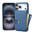 thumbnail image 1 of Smartish® iPhone 17 Pro Max Wallet Case - Wallet Slayer Vol. 1 [Slim + Protective] Credit Card Holder - Drop Tested Flip Hidden Card Slot Cover For Apple iPhone 17 Pro Max - Blues on The Green, 1 of 9