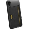 thumbnail image 1 of Smartish iPhone X/XS Wallet Case - Wallet Slayer Vol. 2 [Slim Protective Kickstand] Credit Card Holder for Apple iPhone 10s/10 (Silk) - Black Tie Affair, 1 of 3