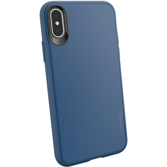 Smartish iPhone Xs/X Slim Case - Gripmunk [Lightweight + Protective] Thin Cover for Apple iPhone 10/10s (Silk) - Blues on The Green