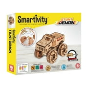 Smartivity Stunt Demon STEM 3D Wooden Model Truck for Kids