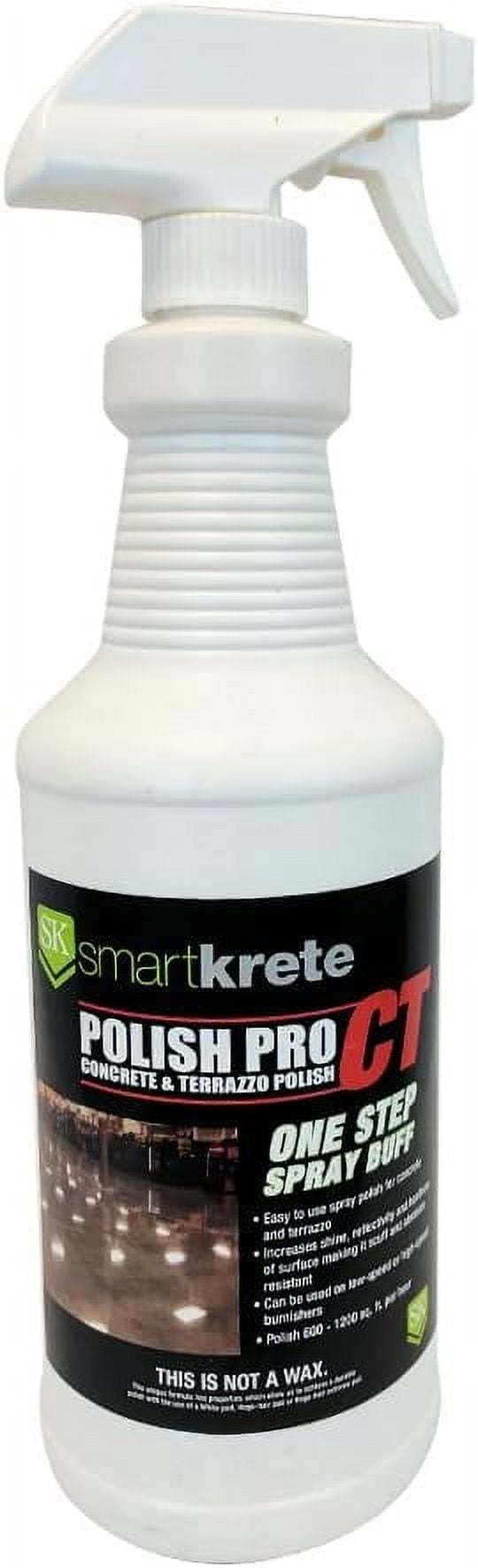 Smartkrete Polish CT Spray Buff Polish for Concrete Terrazzo 32oz Spray ...