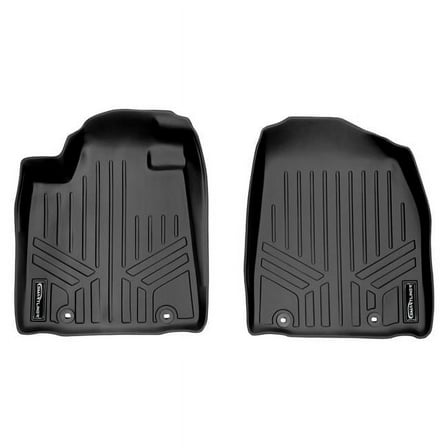 Smartliner  Custom Fit 1st Row Floor Mats Liner Set for 2013-2015 Lexus RX350 - Black