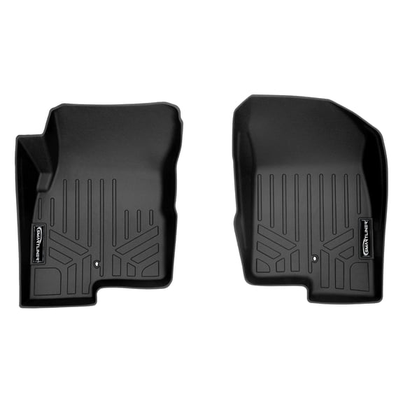 SMARTLINER 1st Row Custom Fit Floor Liners Compatible with 2008 - 2012 Dodge Caliber (Gasoline)