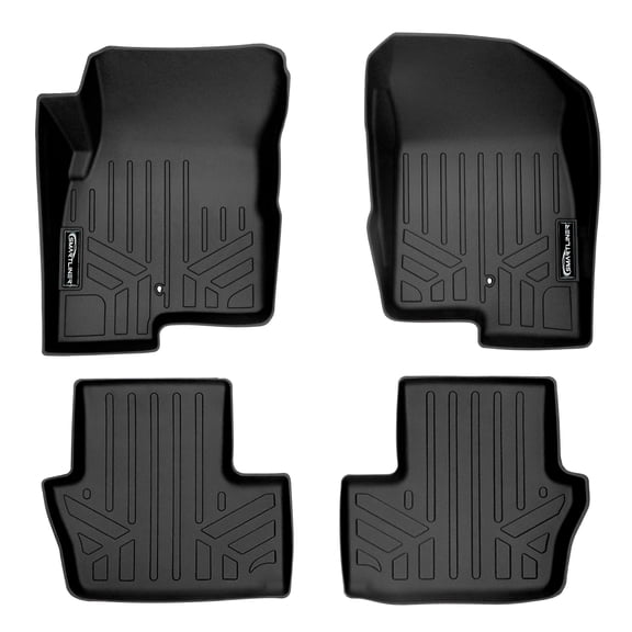 Smartliner Custom Floor Mats Set Black for Caliber / Patriot / Compass