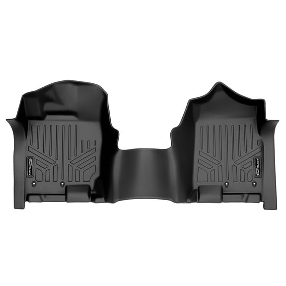 SMARTLINER 1st Row Custom Fit Floor Liners Compatible with 2017 - 2024 Nissan Titan Crew Cab and King Cab