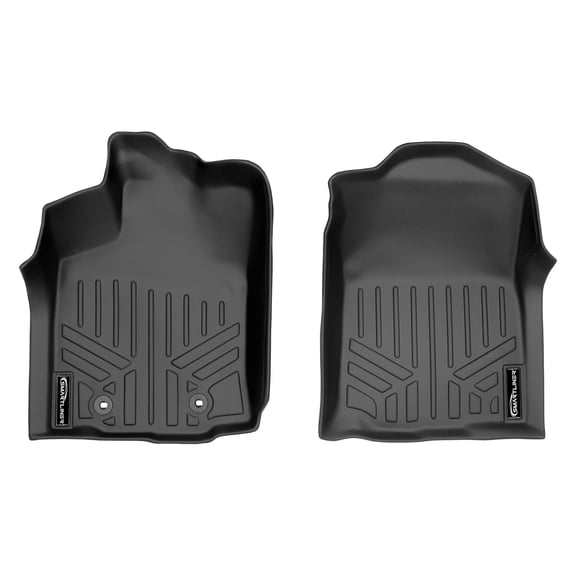 SMARTLINER 1st Row Custom Fit Floor Liners Compatible with 2016 - 2017 Toyota Tacoma Access Cab and Double Cab