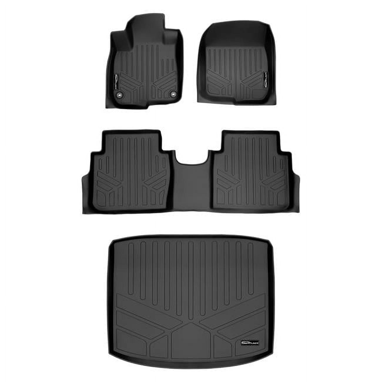 Smartliner SA0250B0250D0386 Custom Fit 2 Rows Floor Mats & Cargo