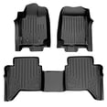 thumbnail image 1 of SMARTLINER 2 Rows Custom Fit Floor Liners Compatible with 2015 - 2018 Ford Ranger Crew Cab and 5 Seater (Gasoline), 1 of 4