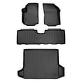thumbnail image 1 of Smartliner SA0333-B0310-D0310 Custom Fit 2 Rows Floor Mats & Cargo Liner for 2018-2022 GMC Terrain - All Models, Black, 1 of 1