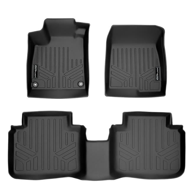 Smartliner SA0341B0341 Custom Fit 2 Row Floor Mats Liner Set for 2018