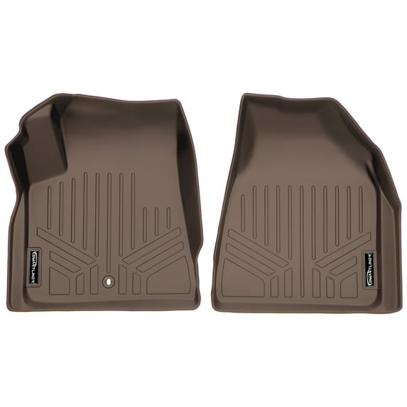SMARTLINER 1st Row Custom Fit Floor Liners Compatible with 2009 - 2010 Chevrolet Traverse (Gasoline)