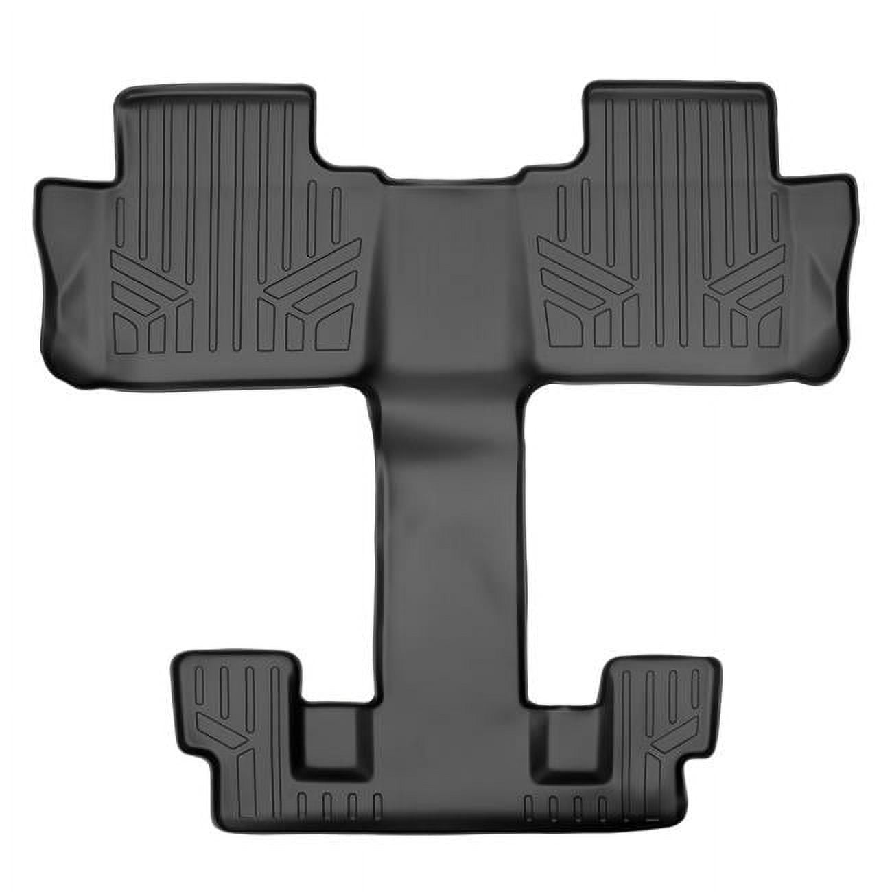 Smartliner SB0230 Custom Fit 2nd & 3rd Row Floor Mats Liner with Bucket