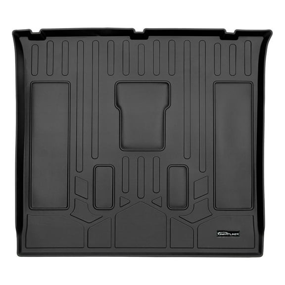SMARTLINER Cargo Custom Fit Floor Liners Compatible with 2007 - 2014 Cadillac Escalade (Gasoline)