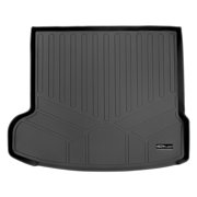 SMARTLINER Cargo Custom Fit Floor Liners Compatible with 2017 - 2020 Jaguar F-Pace Gasoline | Fits with Small temporary spare tire