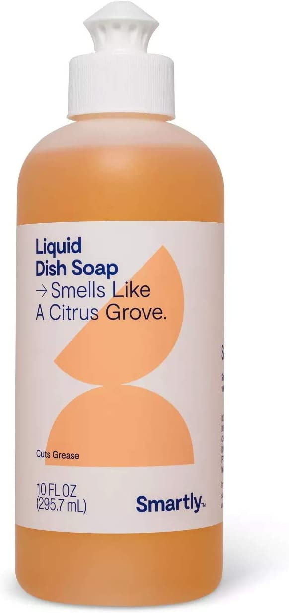 Smartly Liquid Dish Soap *Smells Like A Citrus Grove* (110 FL OZ