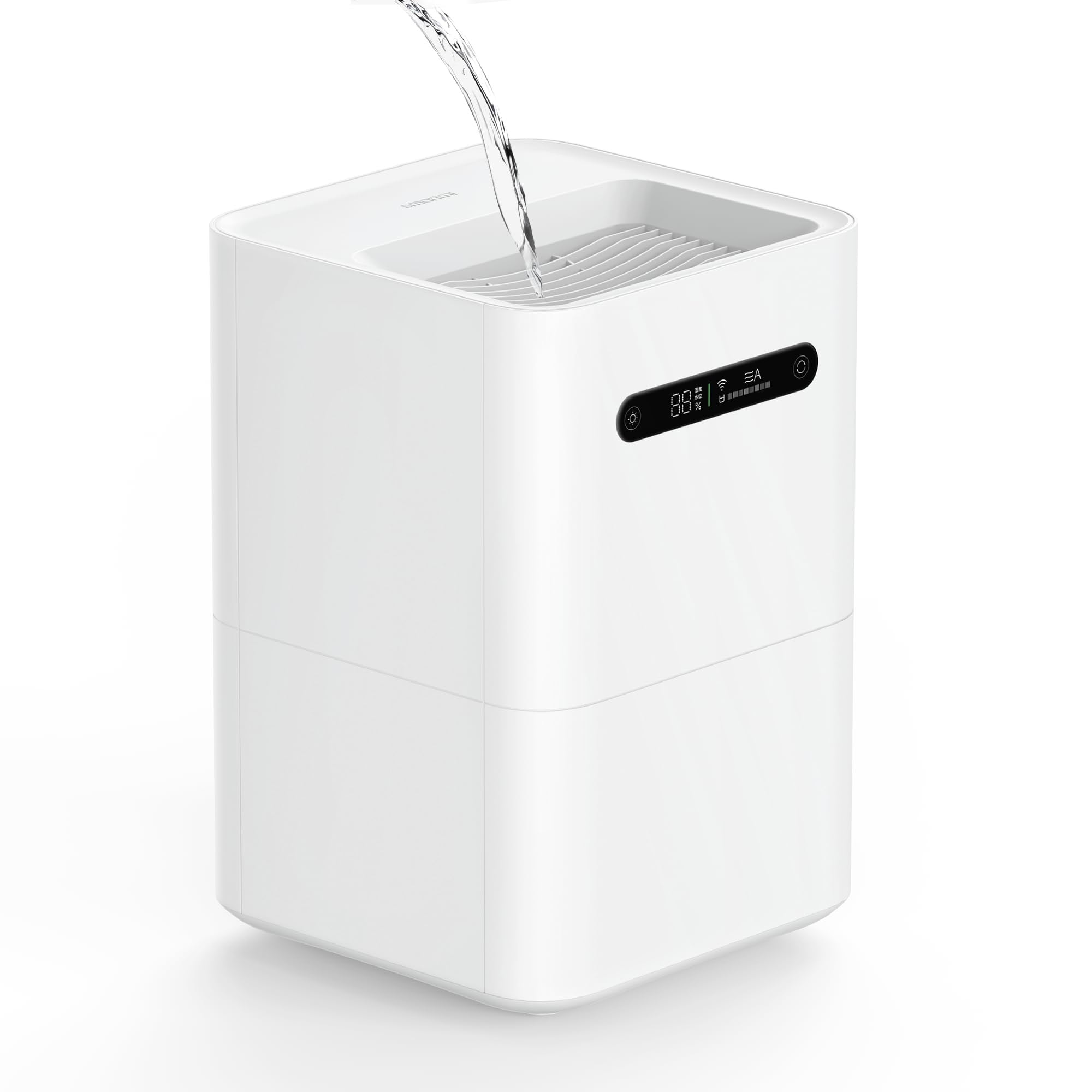 White 4L Smart Evaporative Humidifier with App Control