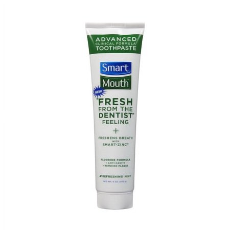Smartmouth Whitening Toothpaste, Great Mint Flavor - 6 Oz, 3 Pack