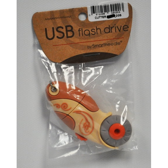 Smartneedle USB 2GB Rotary Cutter Brown