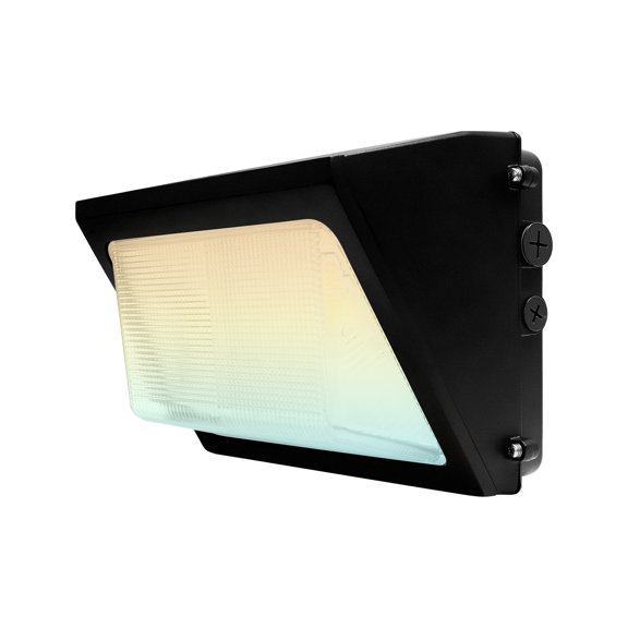 Smarton Wattage & CCT Selectable LED Wall Pack, Up to 8700 Lumens, Suppoort Motion Sensor, 120-277V, Dimmable, Waterproof, for Warehouse/Parking Lot Lighting (1, 60W)