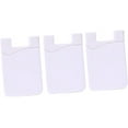 thumbnail image 1 of Smartphone 3pcs Silicone Phone case White Phone case White Wallet Phone case with Card Holder Deck SIM Card, 1 of 5