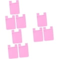 thumbnail image 1 of Smartphone 9 pcs Card Holder Phone case Credit Card Sticker Pink Stickers Phone Pocket Wallet Cell Phone Deck, 1 of 5