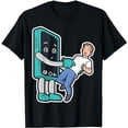 thumbnail image 1 of Smartphone Addiction Reverse World T-Shirt, 1 of 5