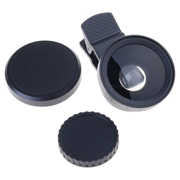 Smartphone Camera Lens 0.45x Expanded View Macro Photography Tool Flexible Clip Phone Camera Attachment for Smartphone
