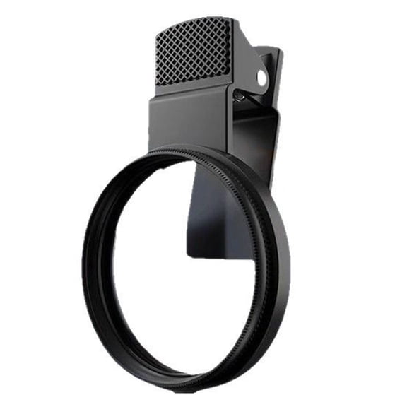 Smartphone Camera Lens Polarizing Set 52mm Antiglare Photography Equipment Black