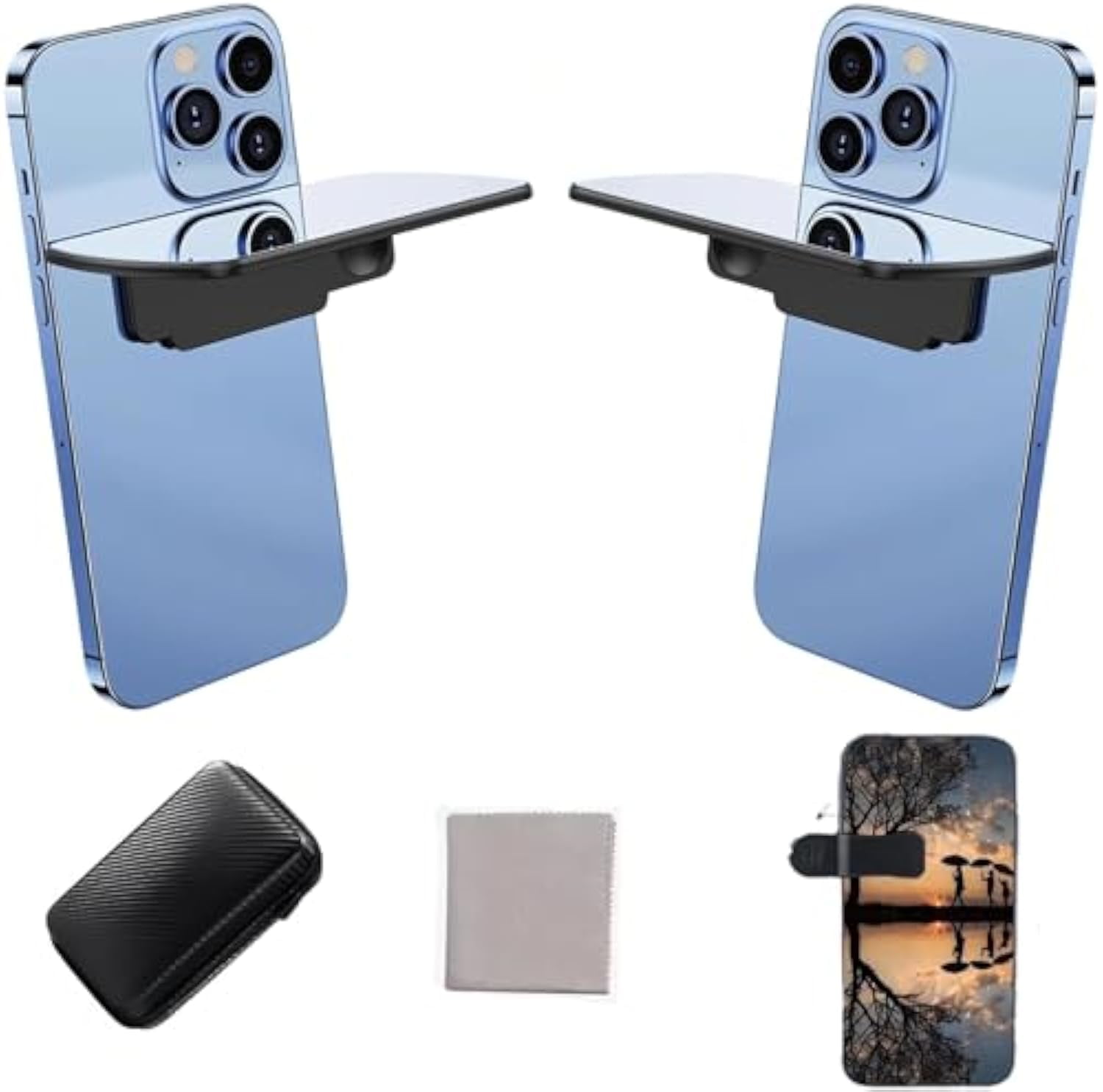 Smartphone Camera Mirror Reflection Clip Kit, 2025 New 2-in-1 ...
