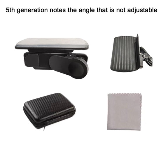 Smartphone Camera Mirror Reflection Clip Kit, Mirror Effect Lens,Smartphone Selfie Reflector, Adjustable HD Glass Phone Shooting Reflection Mirror for Most Phones Travel Photography