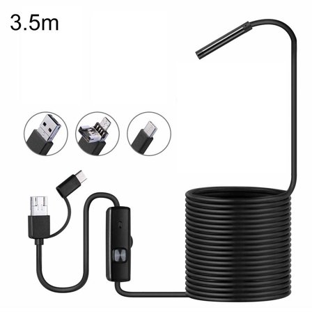 Smartphone Compatible Industrial Sewer Inspection Tool 5 5mm Lens Model