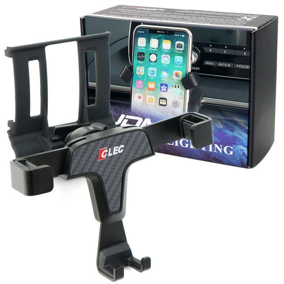 Smartphone Gravity Holder w/Exact Fit Clip-On Dash Mount For 2016-2017 Mazda 6 Atenza (Won't Occupy Air Vent Opening)