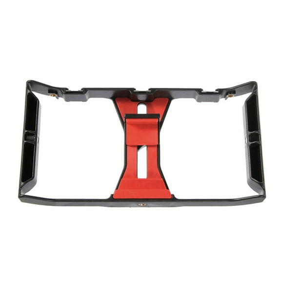 Smartphone Radio Rig Flimmaking Rig Case for Filmmaker (Black Red)