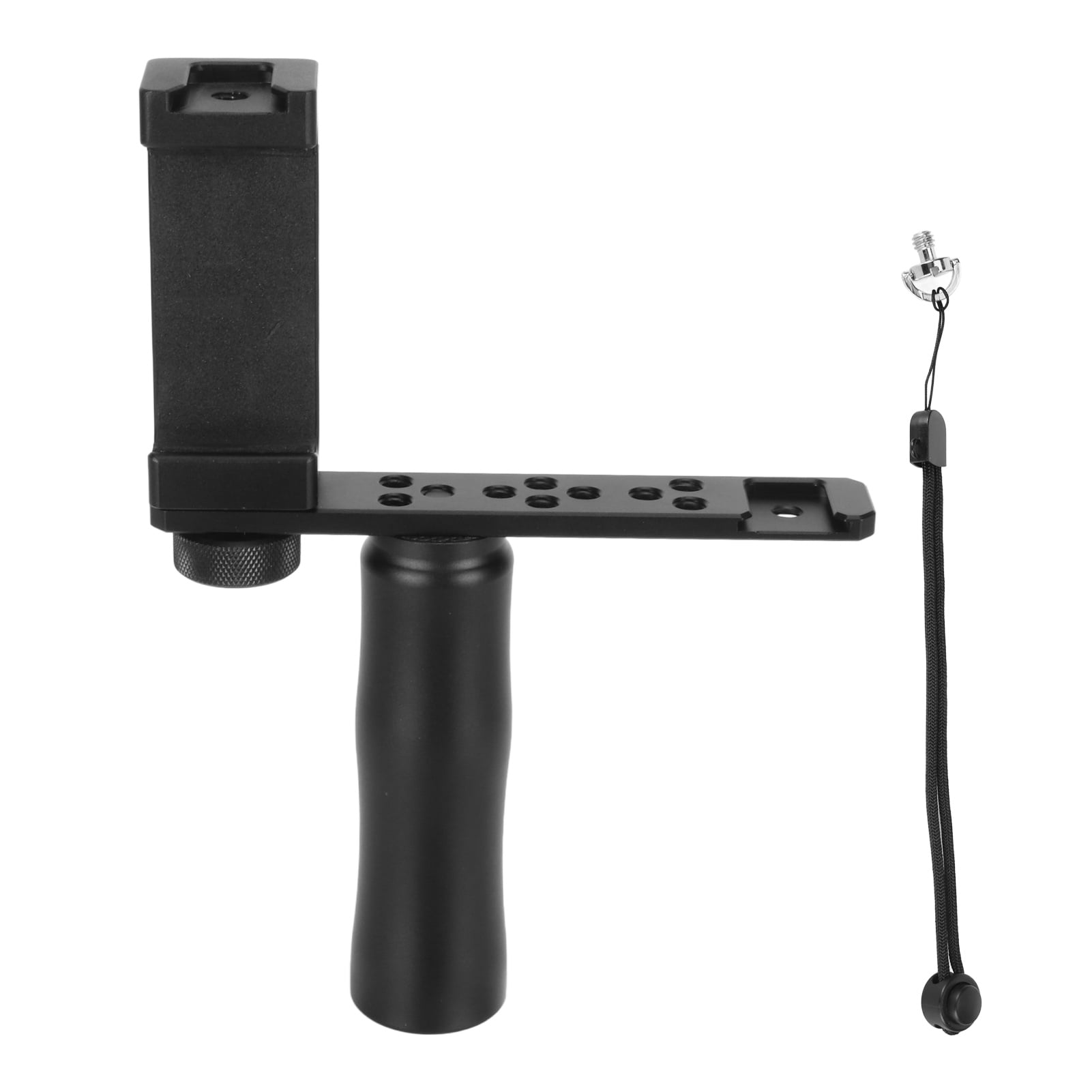 Smartphone video stabilization handle adjustable aluminum mobile video