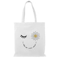 thumbnail image 1 of Smartprints Always Keep Positive Attitude Tote Bag - Image by Shutterstock, One Size Cotton Canvas Tote Bag, 1 of 4