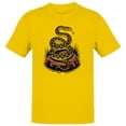 thumbnail image 1 of Smartprints Don'T Tread on Me Rattlesnake Men's T-Shirt Daisy, Cotton, S, 1 of 4
