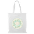 thumbnail image 1 of Smartprints Floral Pattern Embroidery Style Tote Bag - Image by Shutterstock, One Size Cotton Canvas Tote Bag, 1 of 4