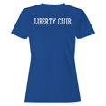 thumbnail image 1 of Smartprints Liberty Club Bold Varsity Women's T-Shirt Royal Blue, Cotton, S, 1 of 4
