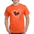 thumbnail image 1 of Smartprints Mens Graphic Tee - Be Kind Heart - Regular Fit 100% Cotton, 1 of 4