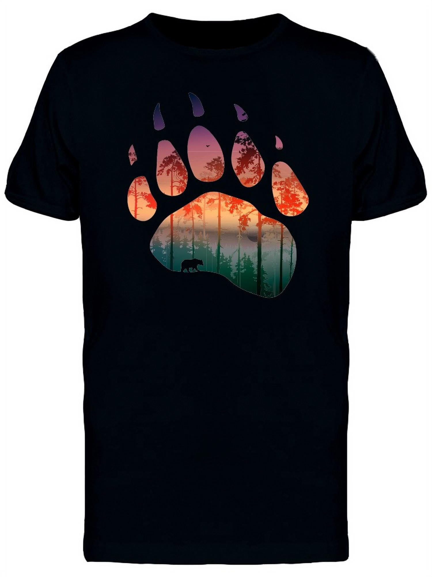 Men Bear Graphic Top and Printed Pants Set main image 0