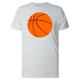 thumbnail image 1 of Smartprints Mens Graphic Tee - Big Basketball Ball - Regular Fit 100% Cotton, 1 of 2