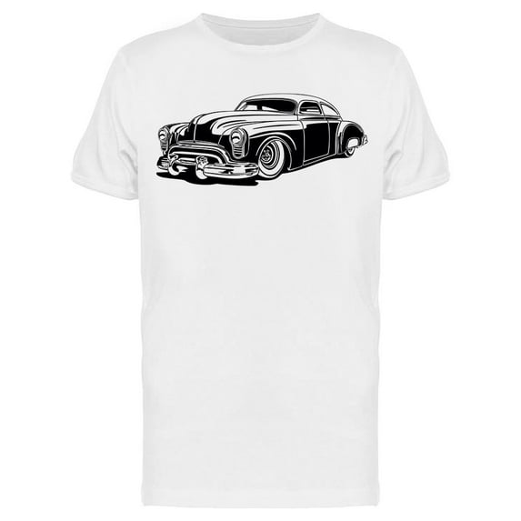 Smartprints Mens Graphic Tee - Classic Vintage Retro Car - Regular Fit 100% Cotton