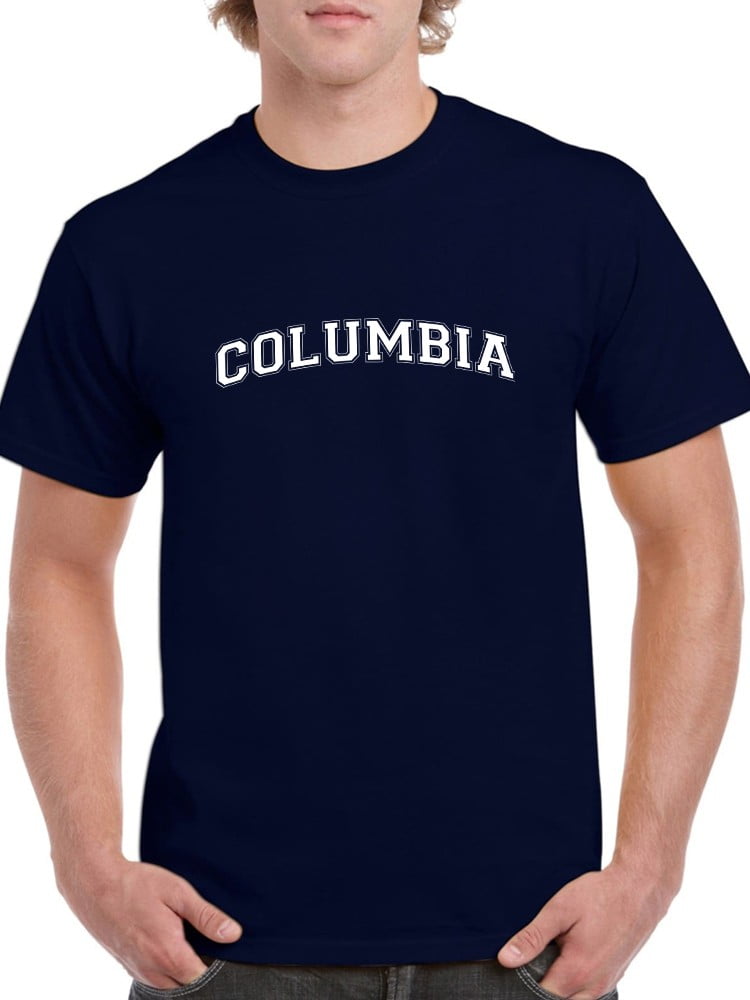 Smartprints Mens Graphic Tee Columbia Regular Fit 100 Cotton Walmart