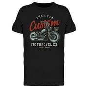 Smartprints Mens Graphic Tee - Custom Motorcycle - Regular Fit 100% Cotton